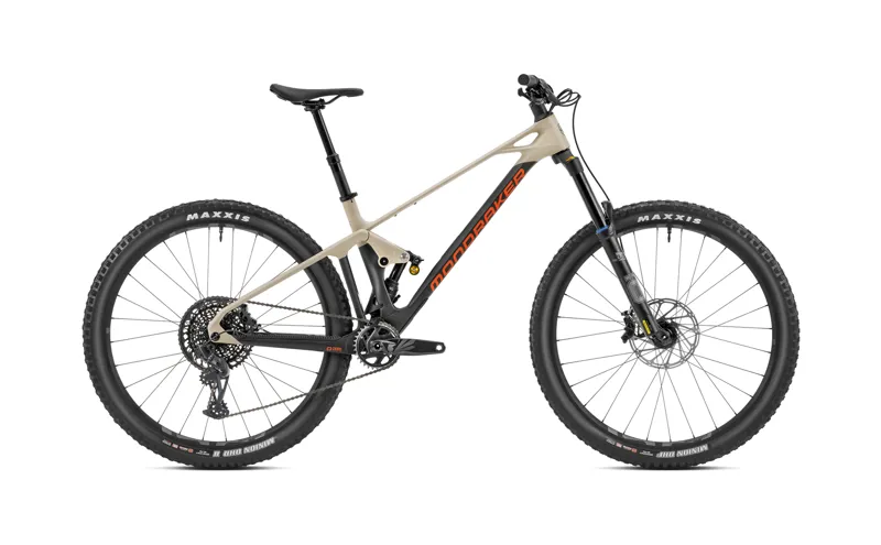 2023 Mondraker Foxy RR - 29 Inch Carbon Enduro Full-Suspension MTB - Black / Brown / Red-1
